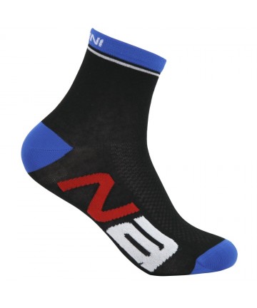 Nalini Logo Socks Black/Grey L/XL