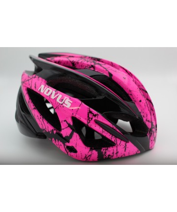 Novus Κράνος Ποδηλάτου Ενηλίκων Ροζ Μέγεθος 58-62 cm